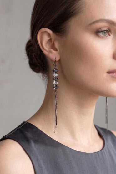 Mystic Crystal Eclipse Earring