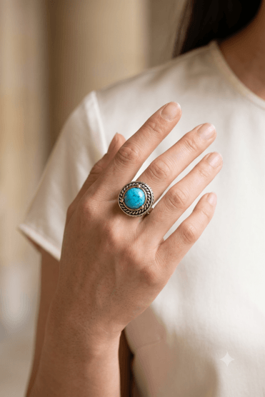 Mystic Sky Circle Ring