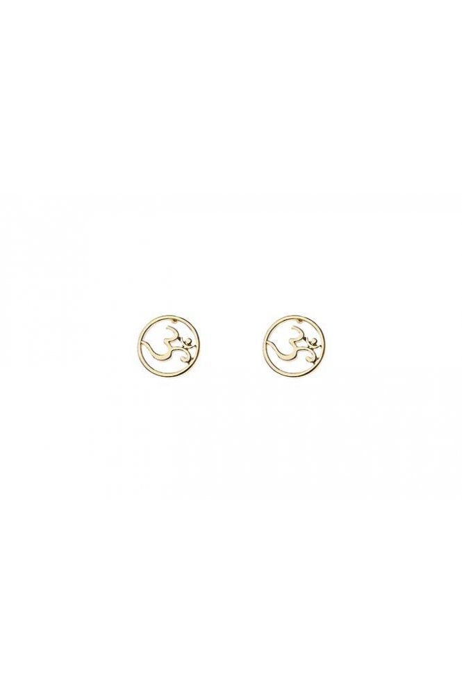 Majique London Om Harmony Stud Earring