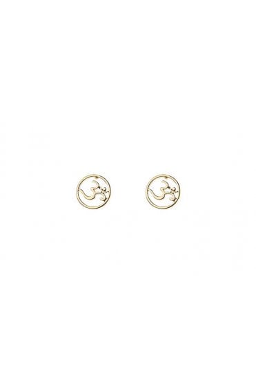 Om Harmony Stud Earring