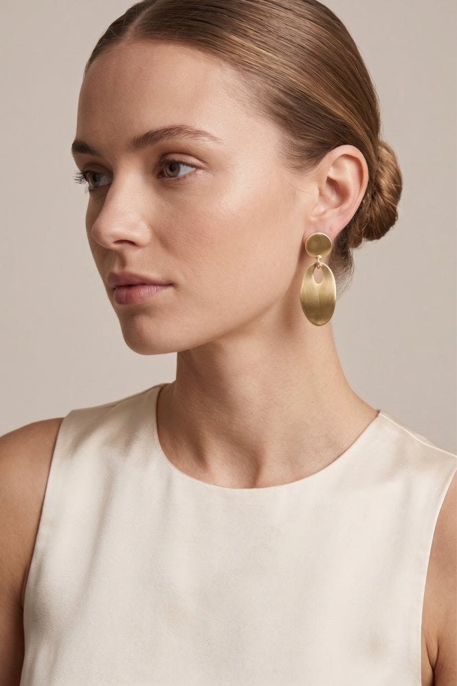 Majique London Orbit Drop Earring
