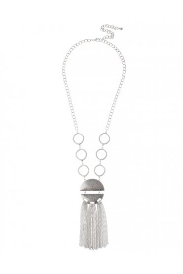 Orbital Tassel Necklace