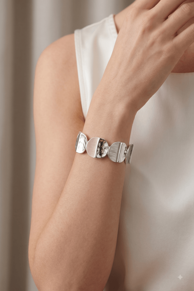Majique London Pastel Pop Stretch Bracelet