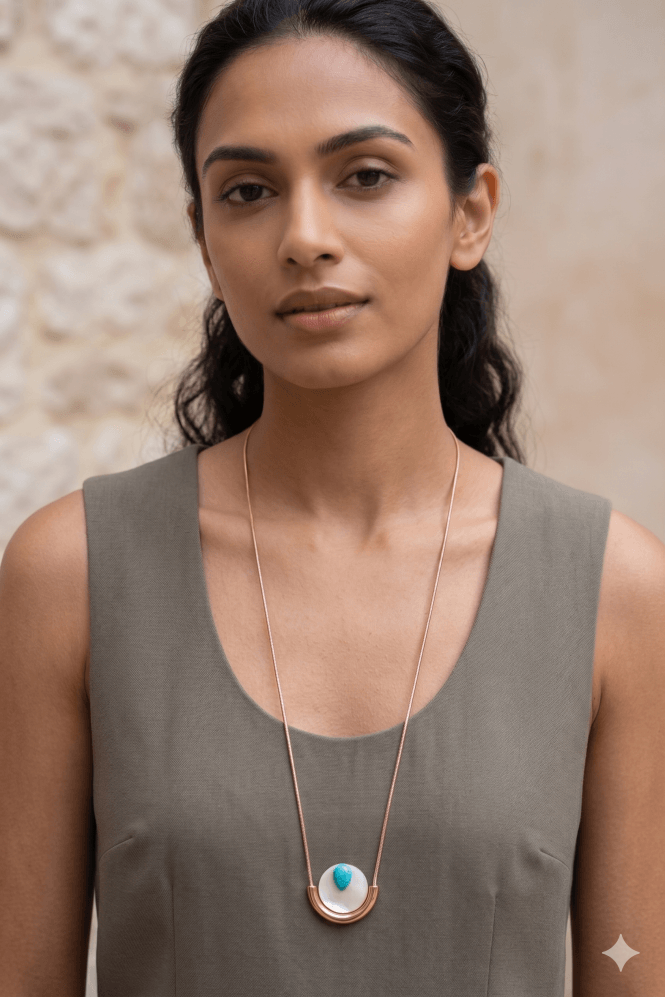 Majique London Rose Gold Patina Luxe Chain