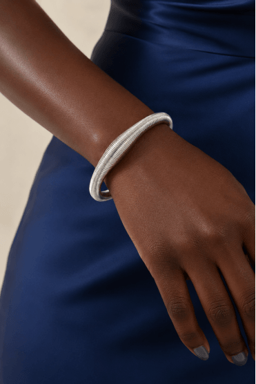 Silver Flexi Spring Bracelet