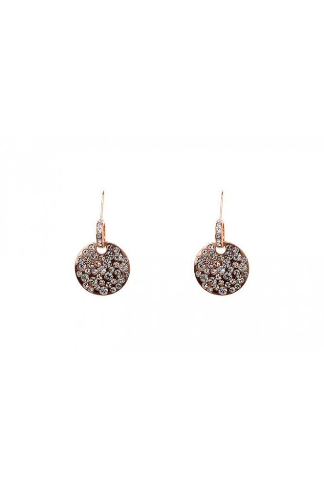 Majique London Spark Disc Drop Earring