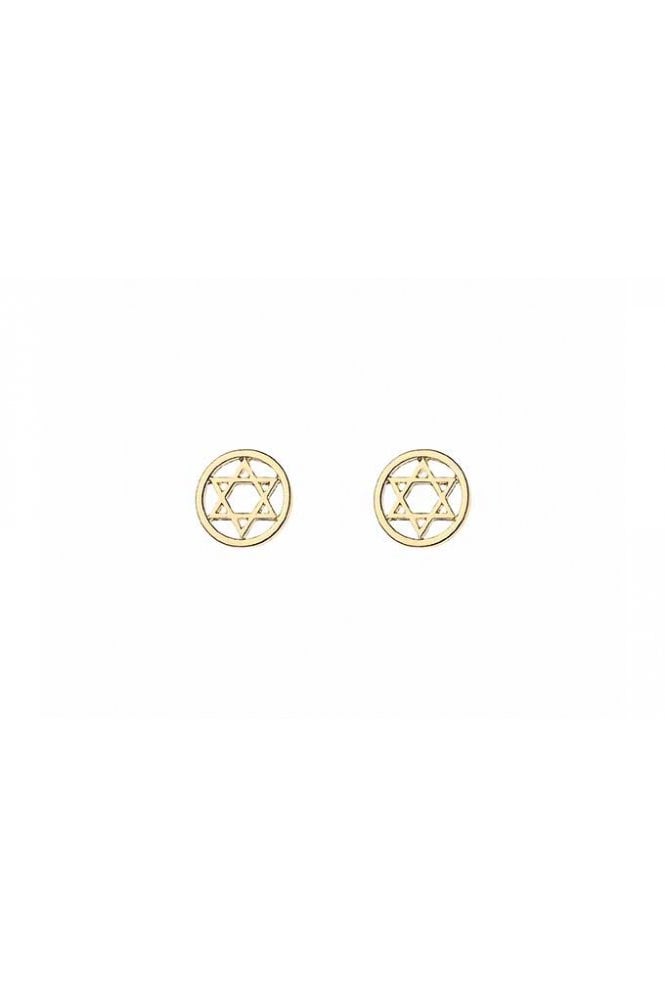 Majique London Star of David Stud Earring