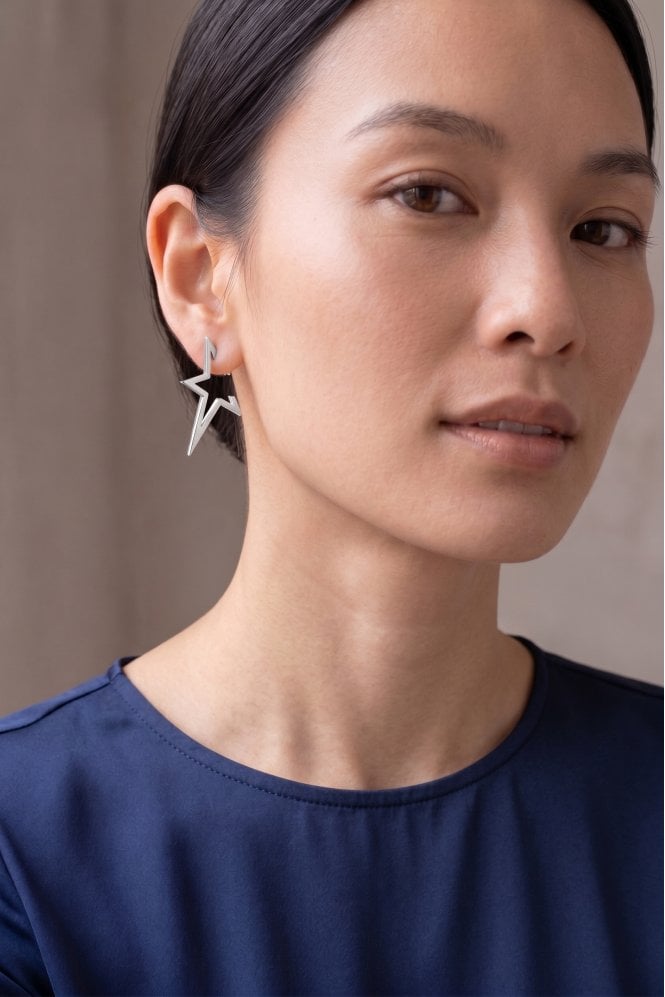 Majique London Starburst Stud Earrings