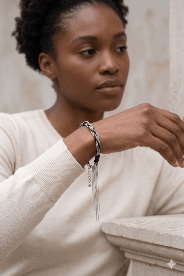 Tassel Twist Braided Bracelet