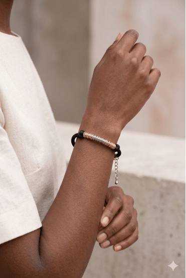 Trinity Ring Cord Bracelet