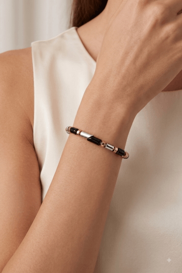 Tritone Tubular Bracelet
