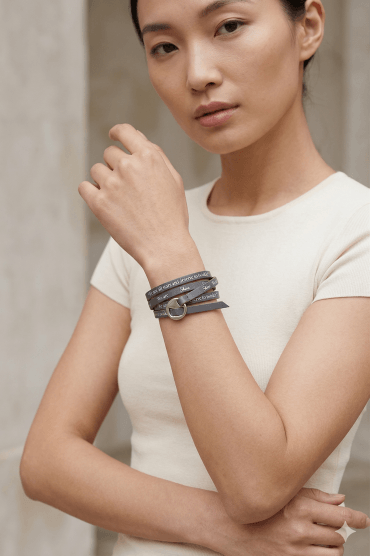 Twinkle Star Leather Bracelet