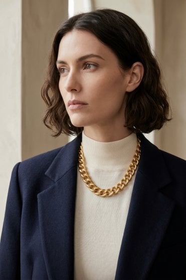 Urban Edge Curb Link Necklace