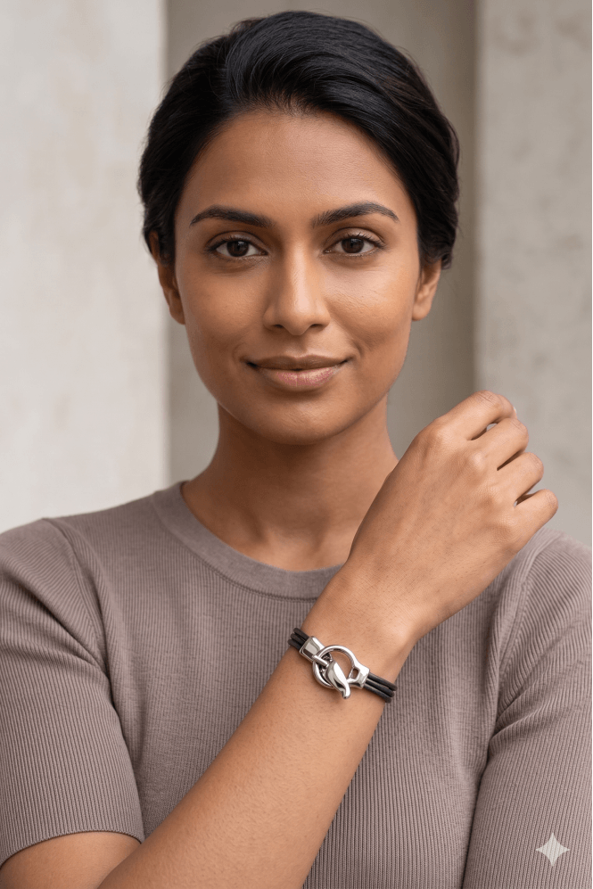 Majique London Urban Edge Wrap Bracelet