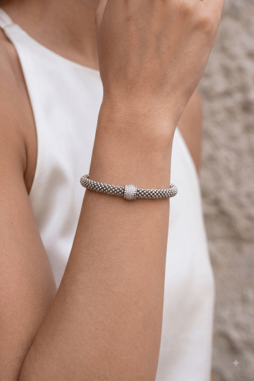 Vintage Silver Frost Bracelet