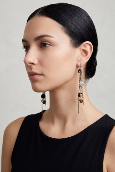 Whimsical Charm Fish Hook Earrings