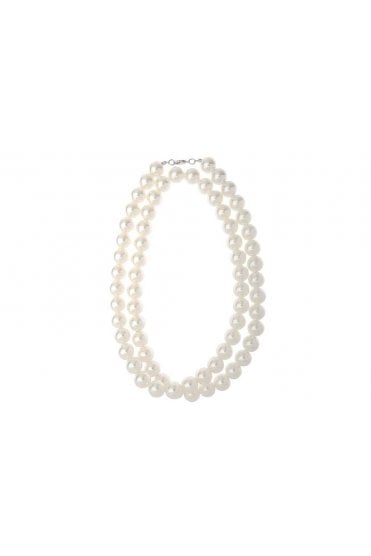 Luxe Cream Pearl Elegance Necklace
