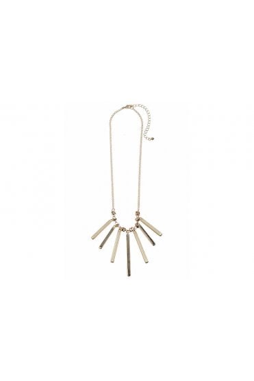 Rectangular Drop Bar Necklace