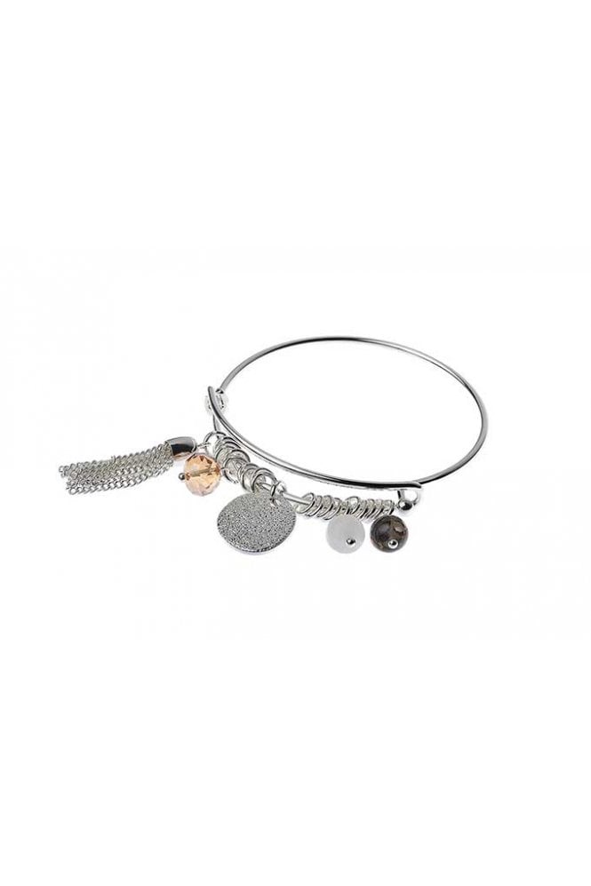 Majique London Silver Fusion Charm Bracelet