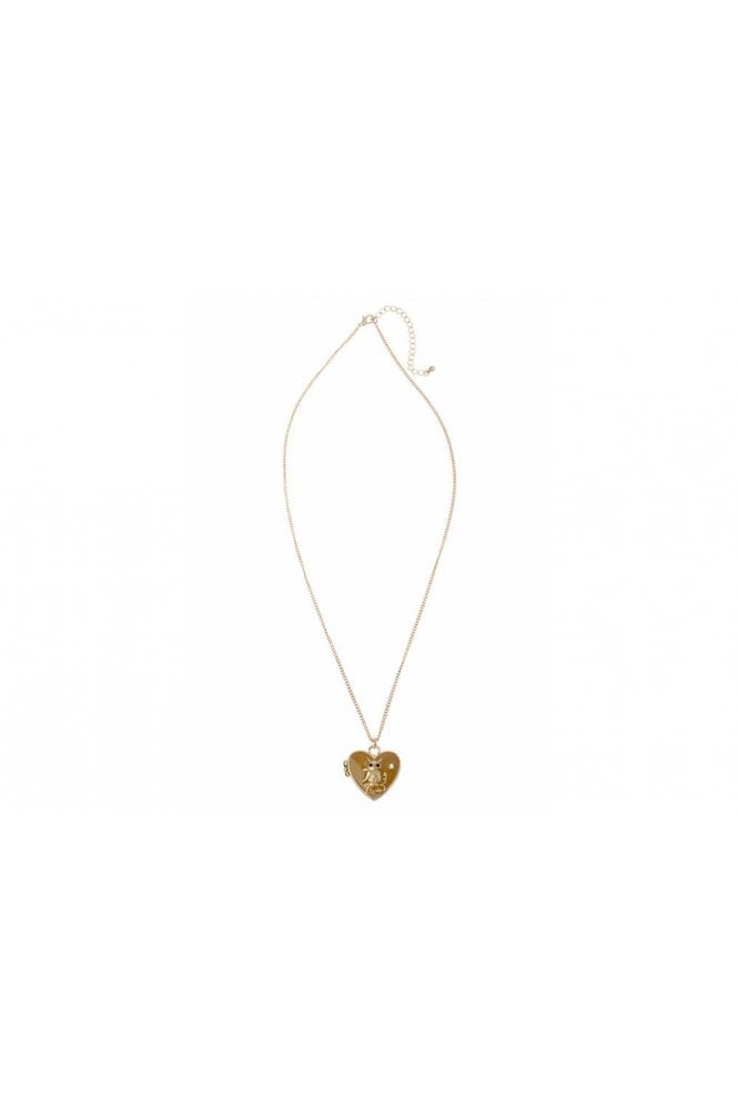 Majique London Vintage Owl Charm Chain Necklace