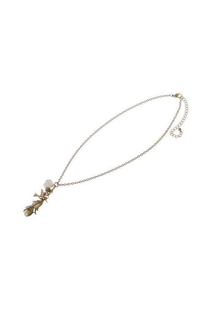Majique London Whimsical Gold Charm Necklace
