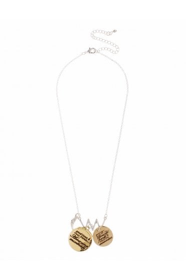 Double Disc Delight Necklace
