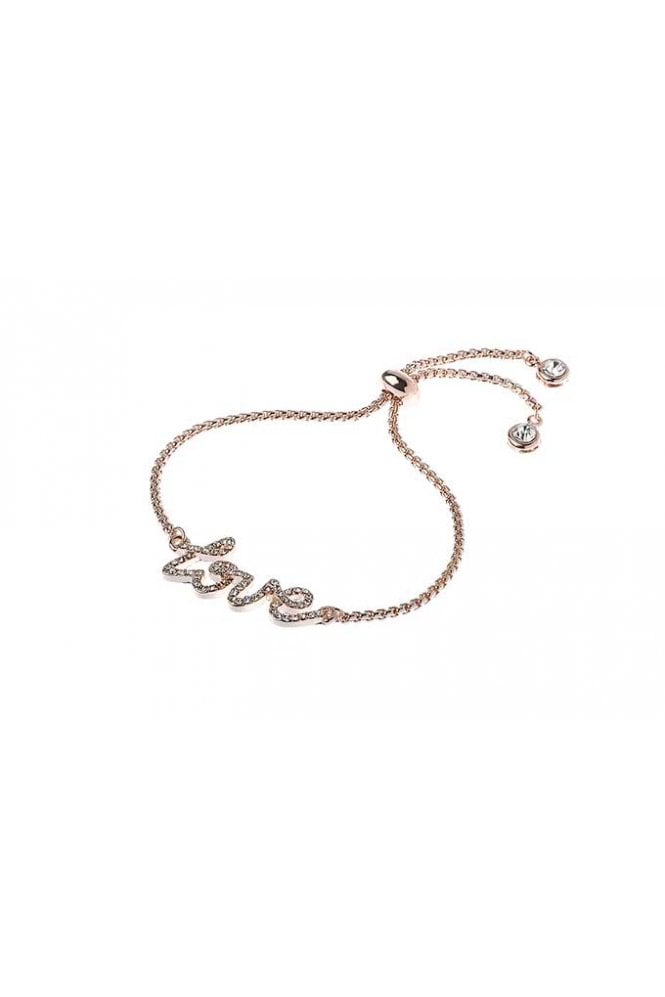 Majique London Heartfelt Message Slider Bracelet