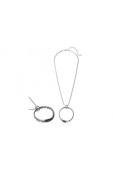 Tomorrow's Love Silver Snake Chain Necklace