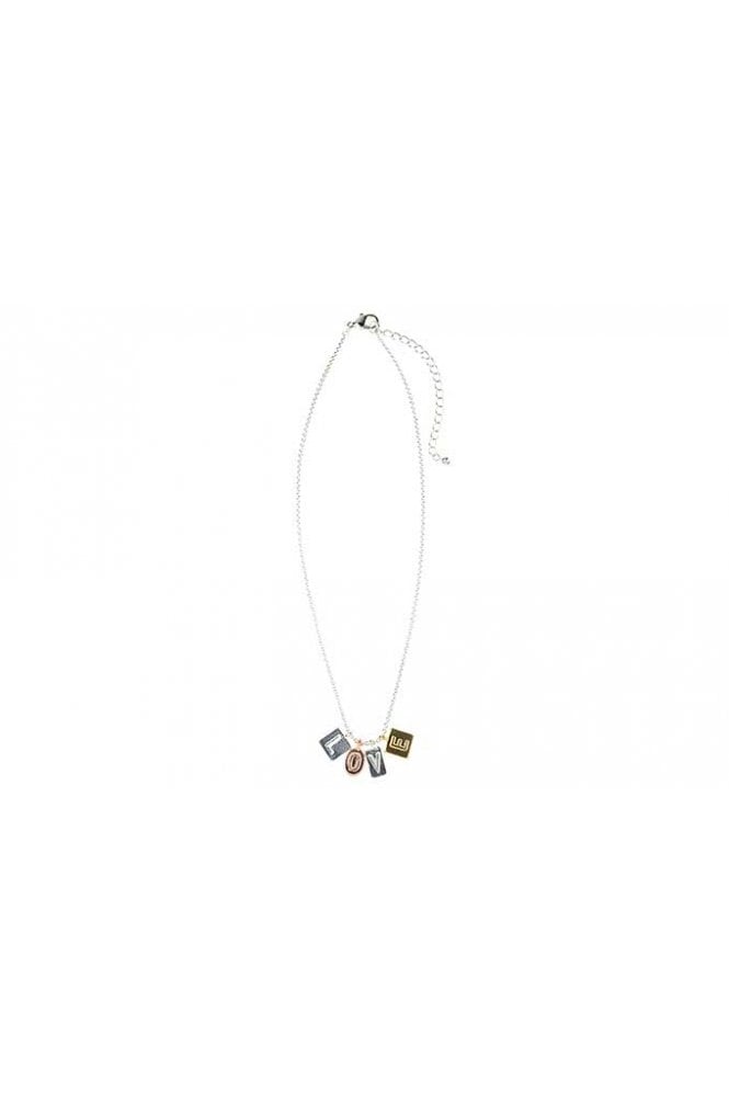 Majique London Trinity Love Charm Necklace