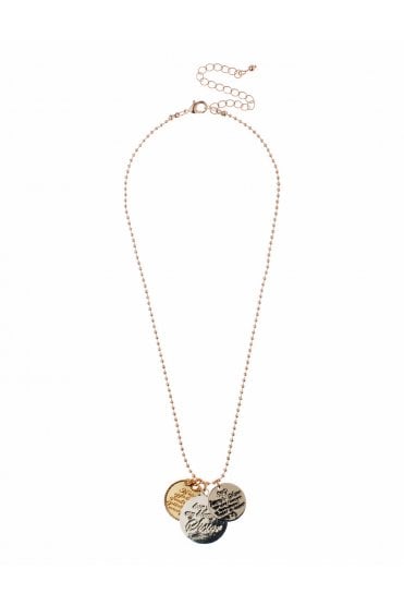 Triple Vibe Disc Necklace