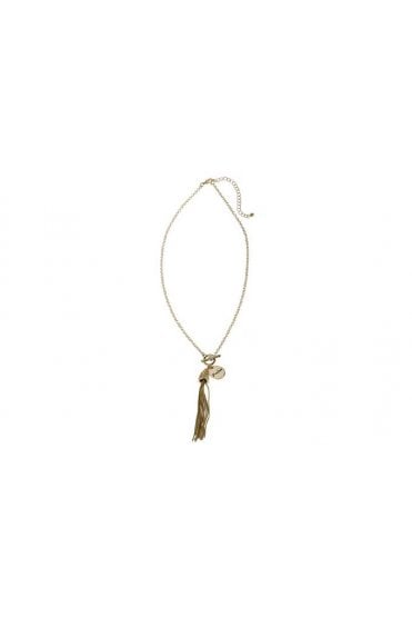 True Love Tassel Link Necklace