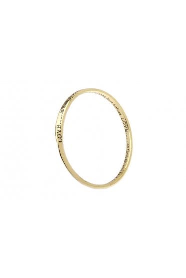 Unbreakable Love Antique Gold Bangle