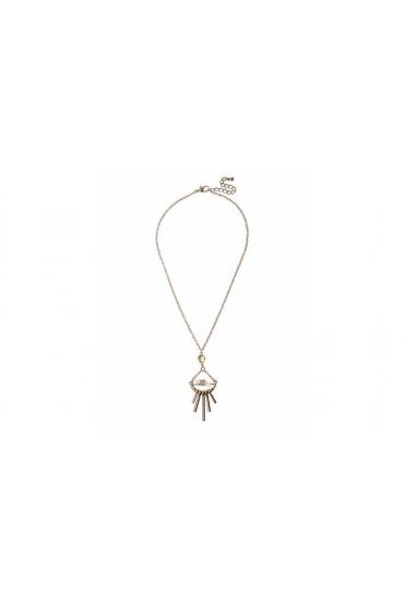 Modern Line Drop Necklace