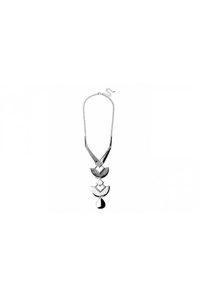 Majique London Nova Drift Geometric Necklace