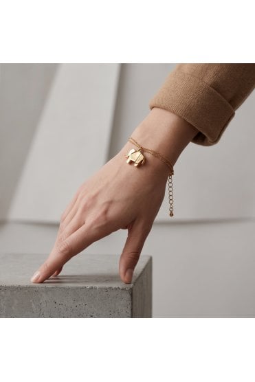 Origami Elephant Charm Bracelet