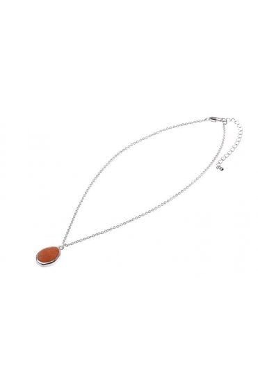 Peach Luxe Pendant Necklace