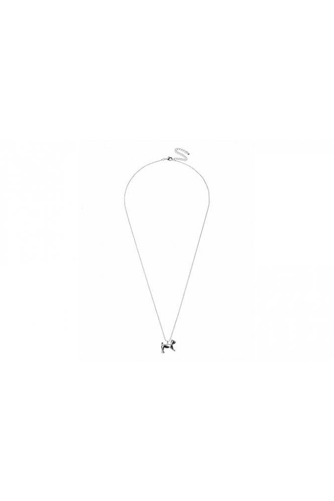 Majique London Pug Love Ball Chain Necklace