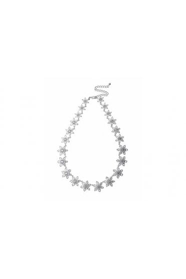 Radiant Blossom Cubic Zirconia Necklace