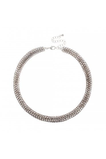 Radiant Circle Link Necklace