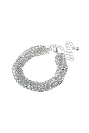 Radiant Circle Link Wristlet