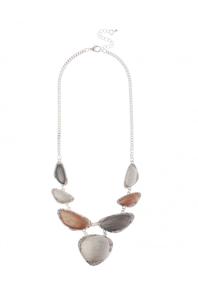 Majique London Radiant Crystal Fusion Link Necklace