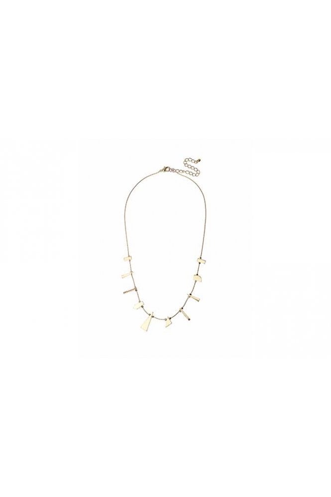 Majique London Rhythm Drop Bar Necklace