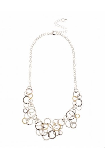 Ring Fusion Link Chain Necklace