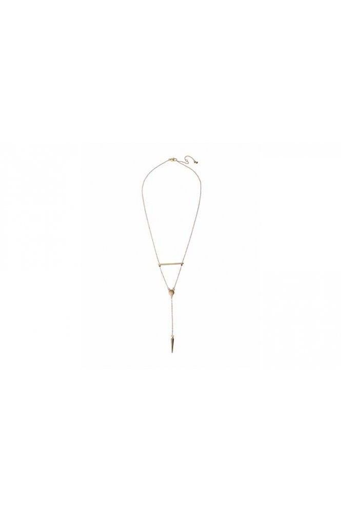 Majique London Sculpted Cone Necklace