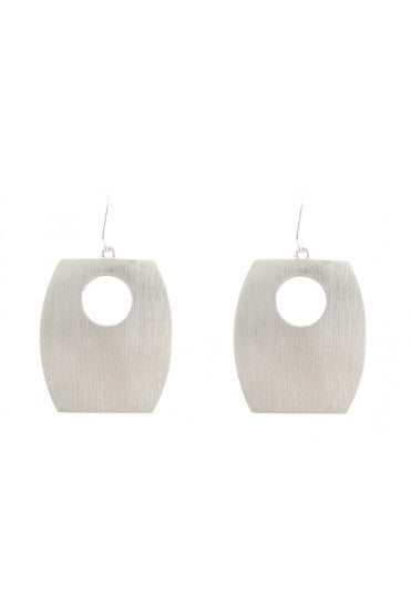 Silver Cutout Chic Earring