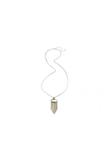 Sleek Bar Duo Chain Necklace