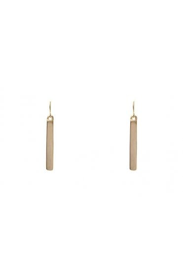 Sleek Gold Bar Earring