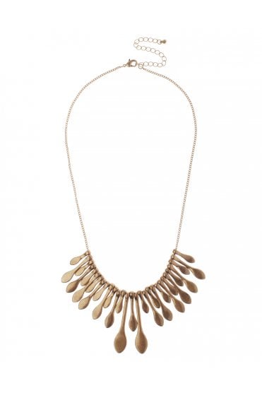 Sleek Gold Bar Necklace