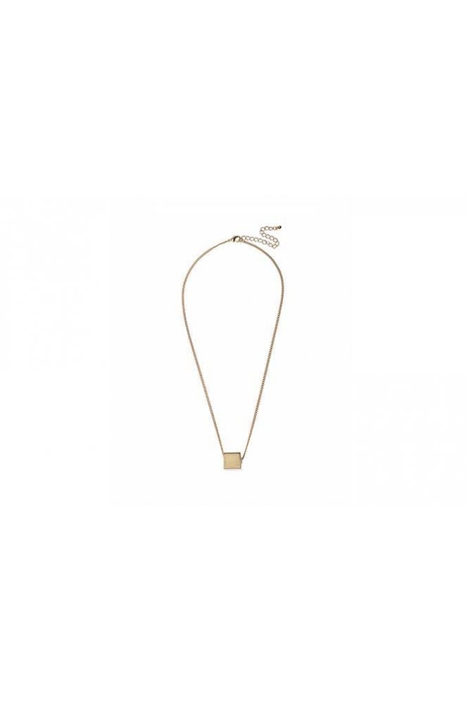 Majique London Sleek Square Necklace