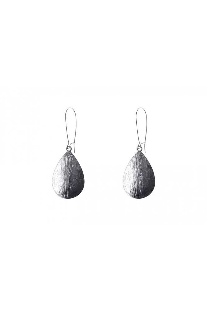 Majique London Textured Elegance Fish Hook Earring